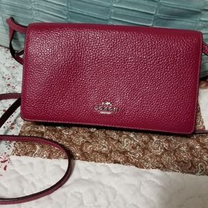 Hayden crossbody foldover wallet.